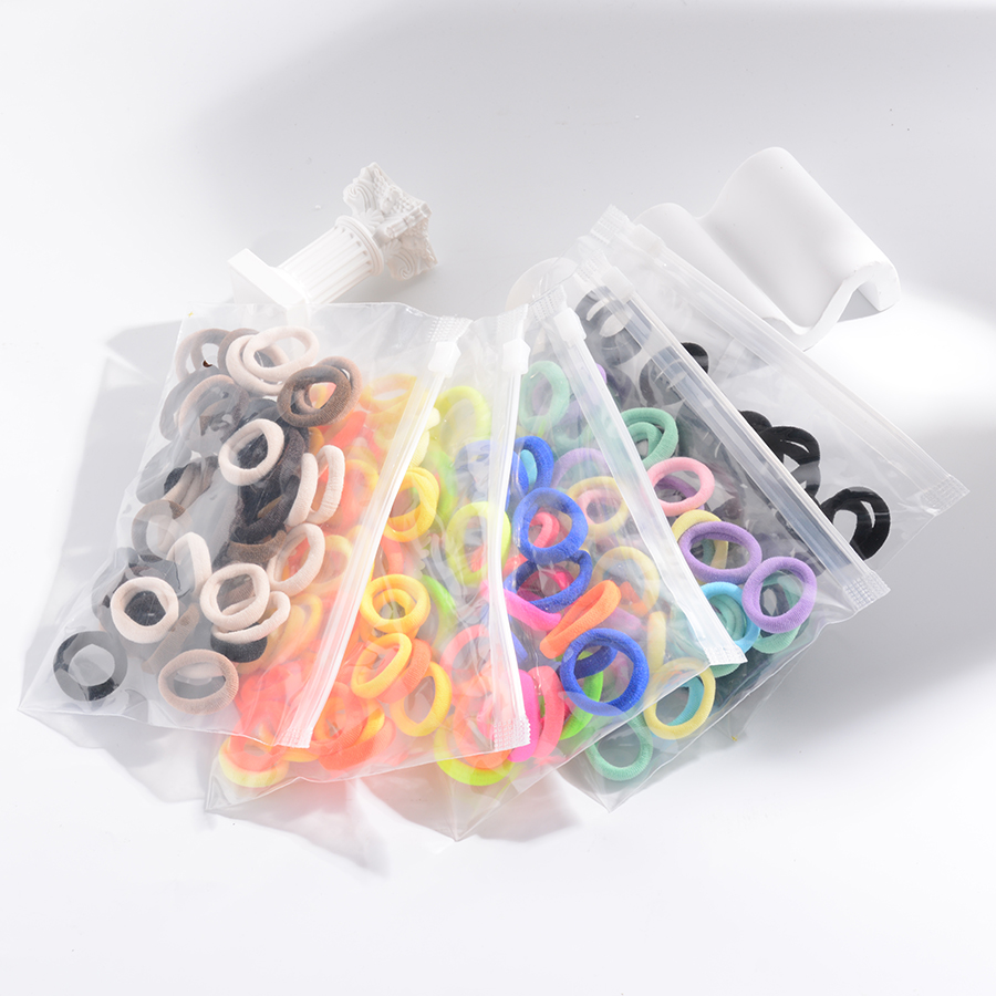 包邮儿童不伤发皮筋无接缝耐用马卡龙无痕发圈头饰高弹力饰品