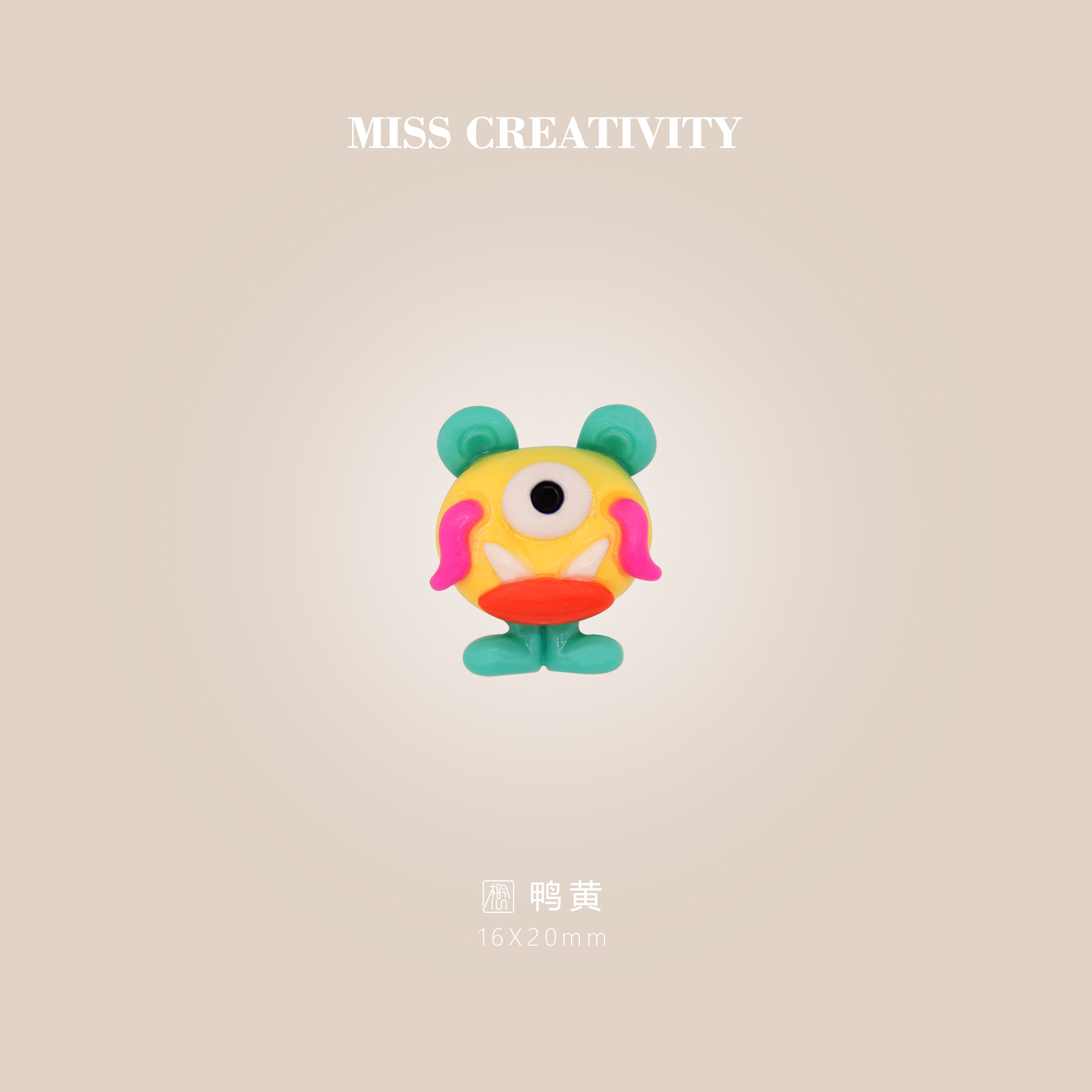Miss resin accessories accessories clothing accessories creative accessories handmade DIY materials manufacturers wholesale 21320 Application Scenario