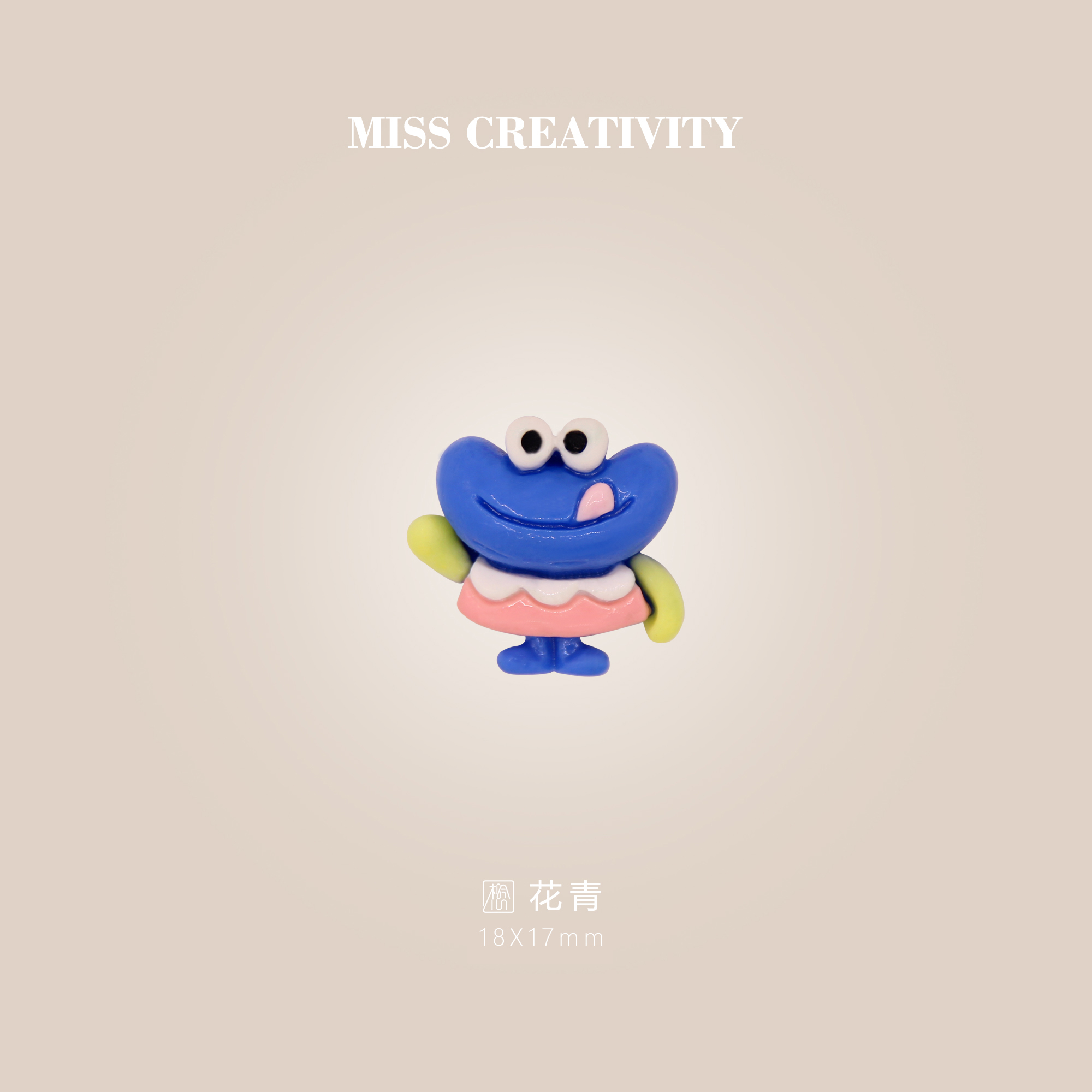 Miss resin accessories accessories clothing accessories creative accessories handmade DIY materials manufacturers wholesale 21320 Specification drawing