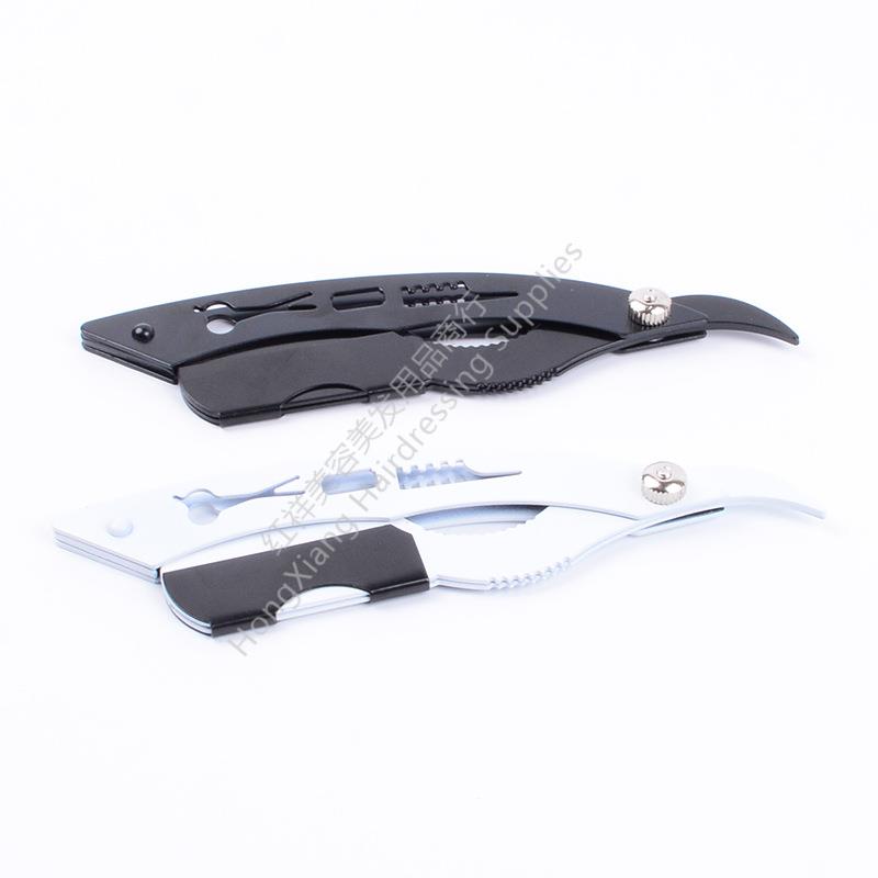 Manual Razor Old stainless steel men's razor Shaving Shaving Face Shaving head shaving Eyebrows Folding razor holder 78 knife holder