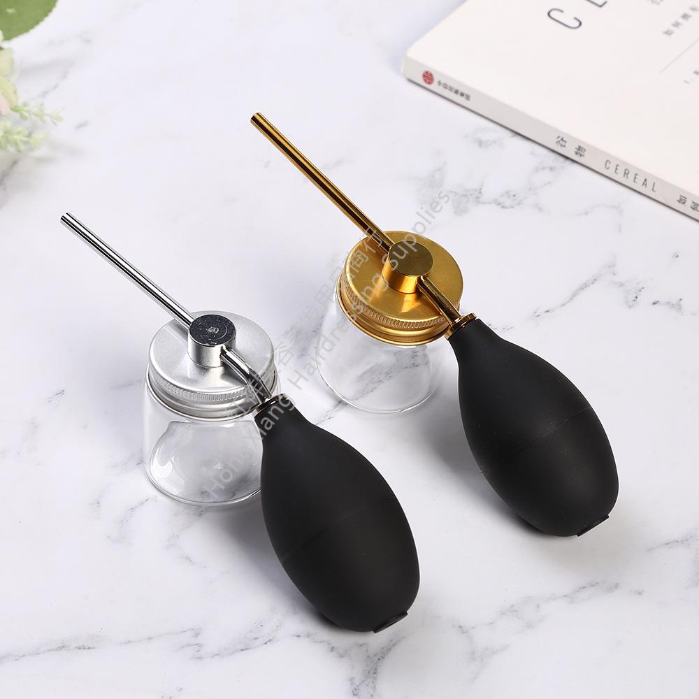 Cross-border hair fiber booster hair salon silicone air bag duster Jet spray hair salon tools wholesale