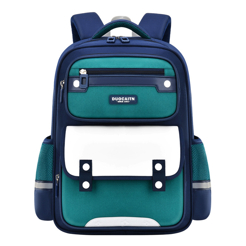 Fashion British style students from grades 1-6 large capacity backpack LZJ-4090