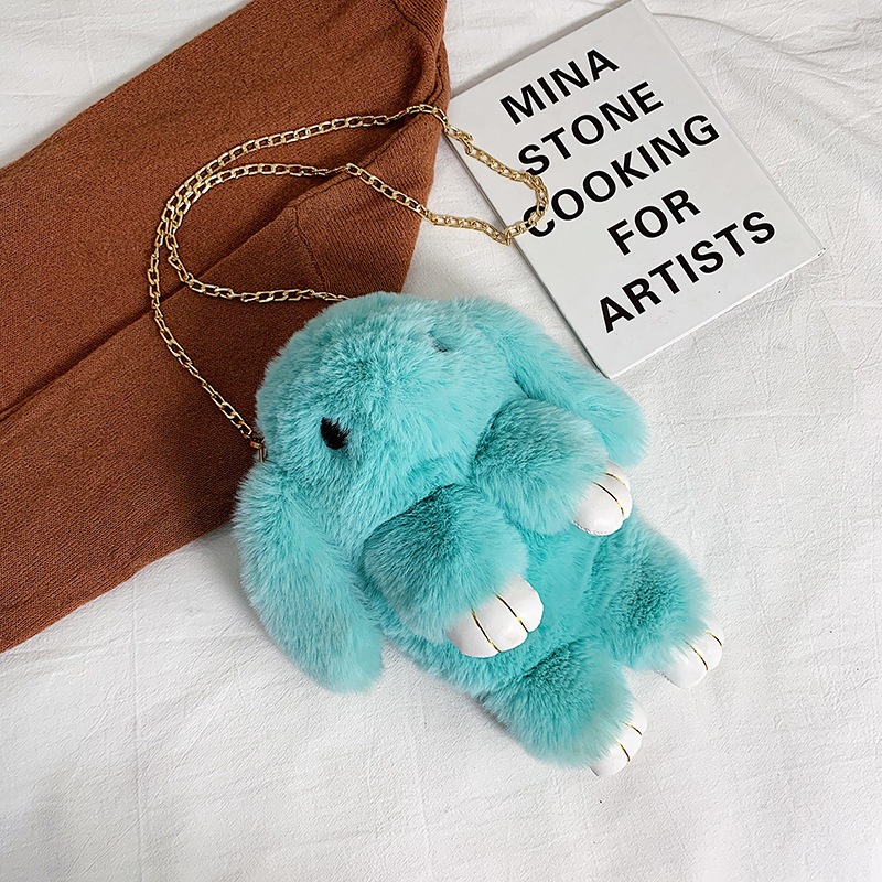 装死兔包包呆萌兔仿獭兔毛皮草包包毛绒兔子包链条兔子包包斜挎装死兔包包呆萌兔仿獭兔毛皮草包包毛绒兔子包链条兔子包包斜挎  详情图8