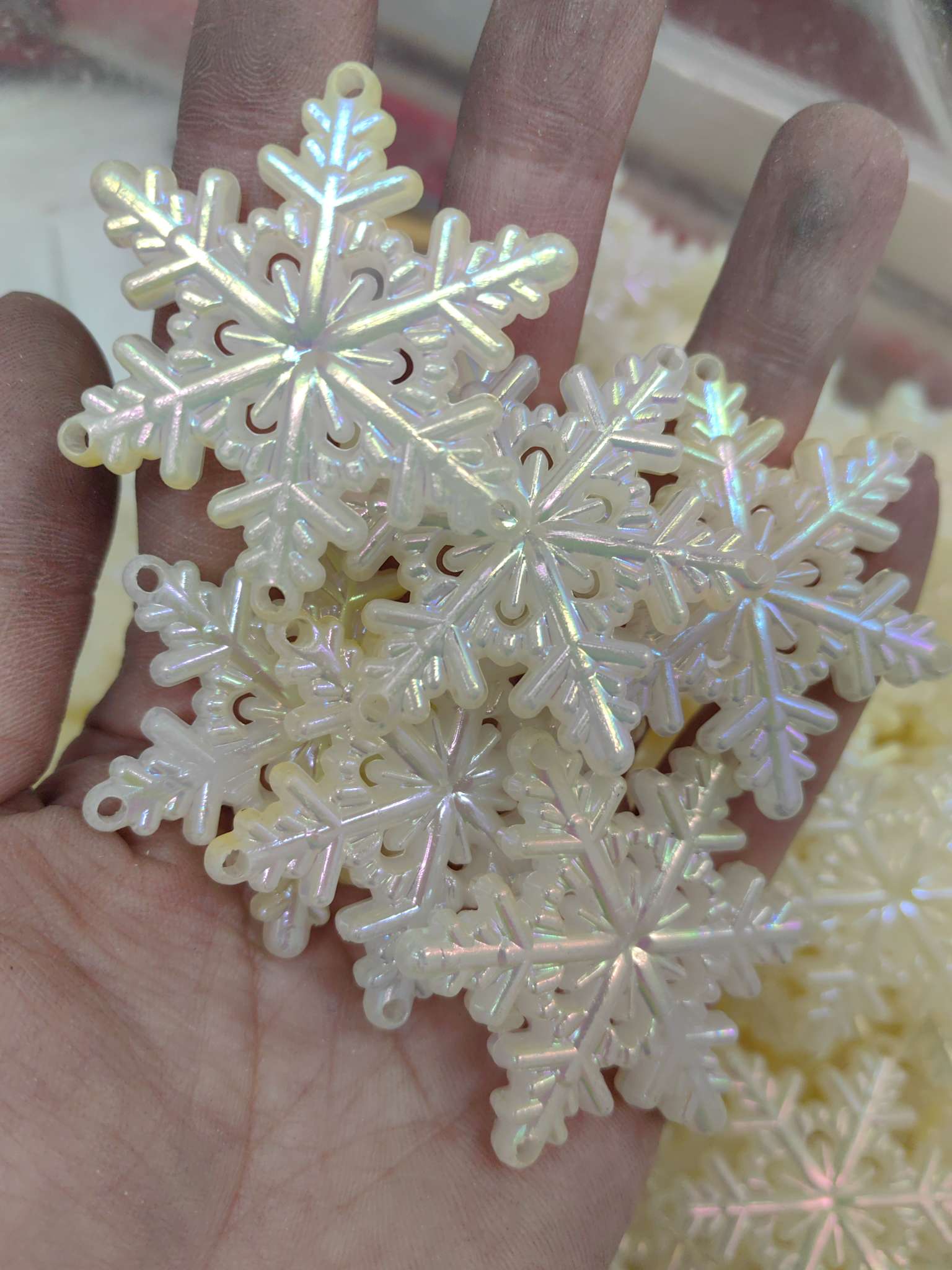 Diy Accessories For Four Hanging Large Snowflakes undefined