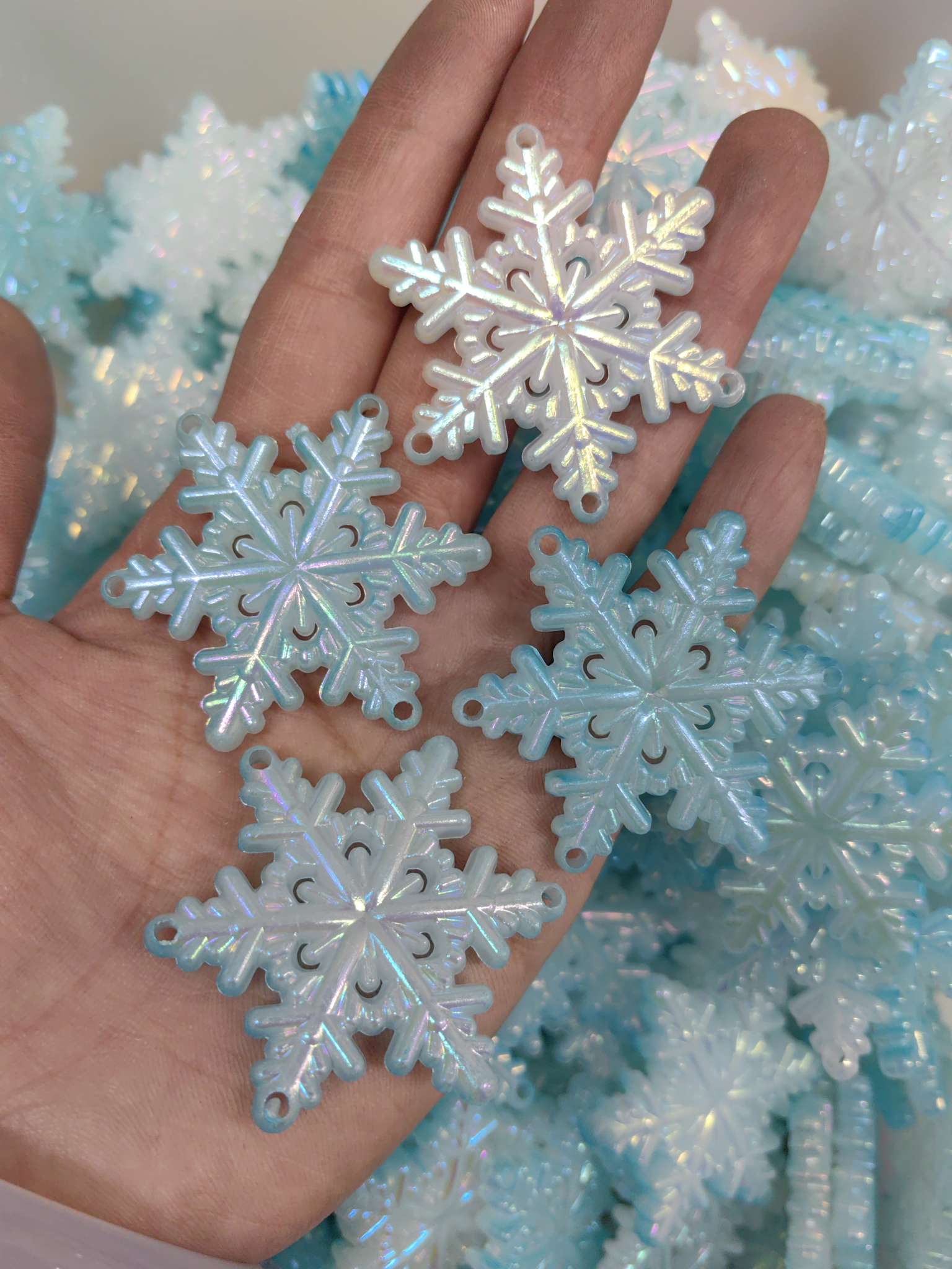 Diy Accessories For Four Hanging Large Snowflakes undefined