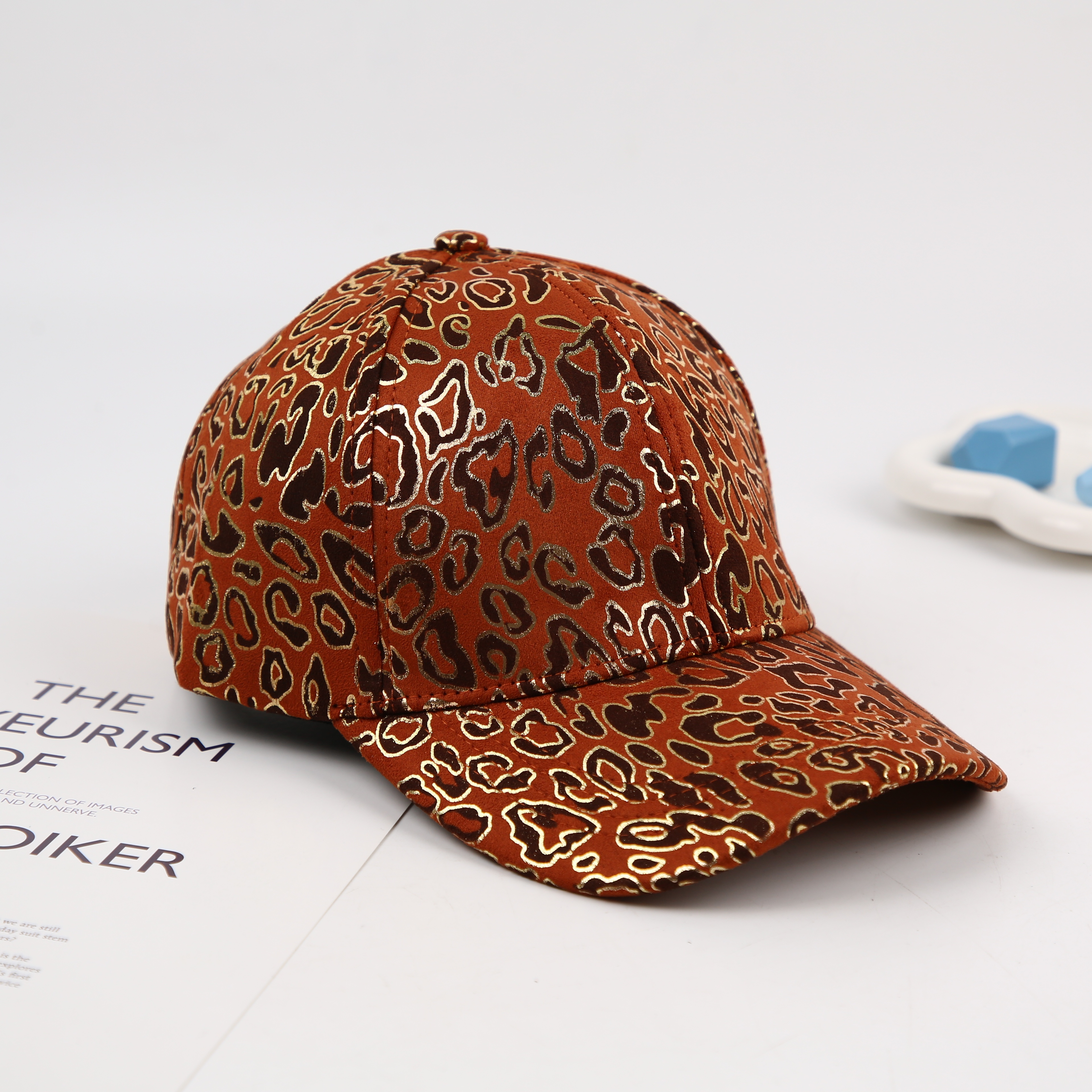 Korean Leopard Print Cap Sports Casual Baseball Cap Men's And Women's Curved Brim Caps