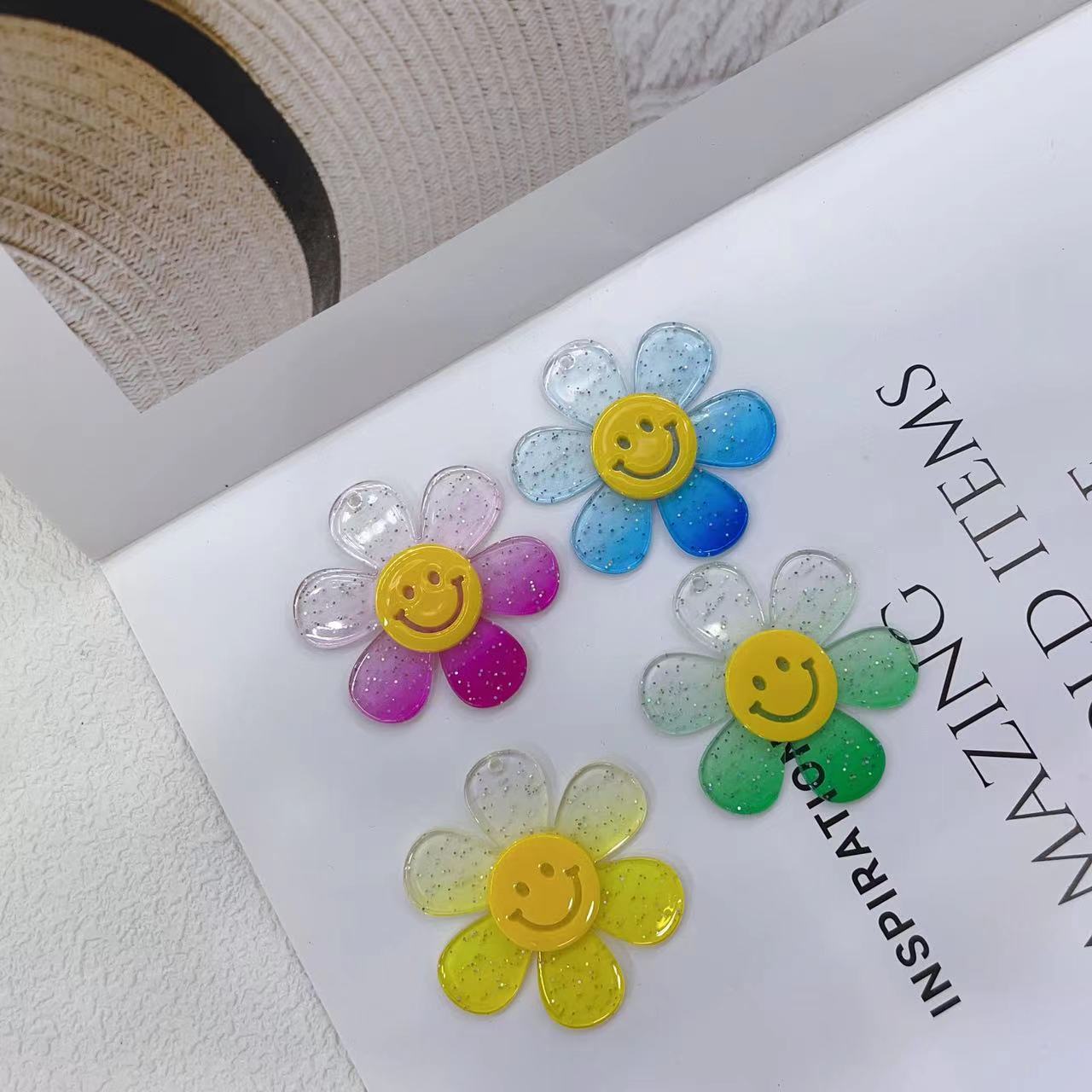 Smiley Face Flower Specification drawing