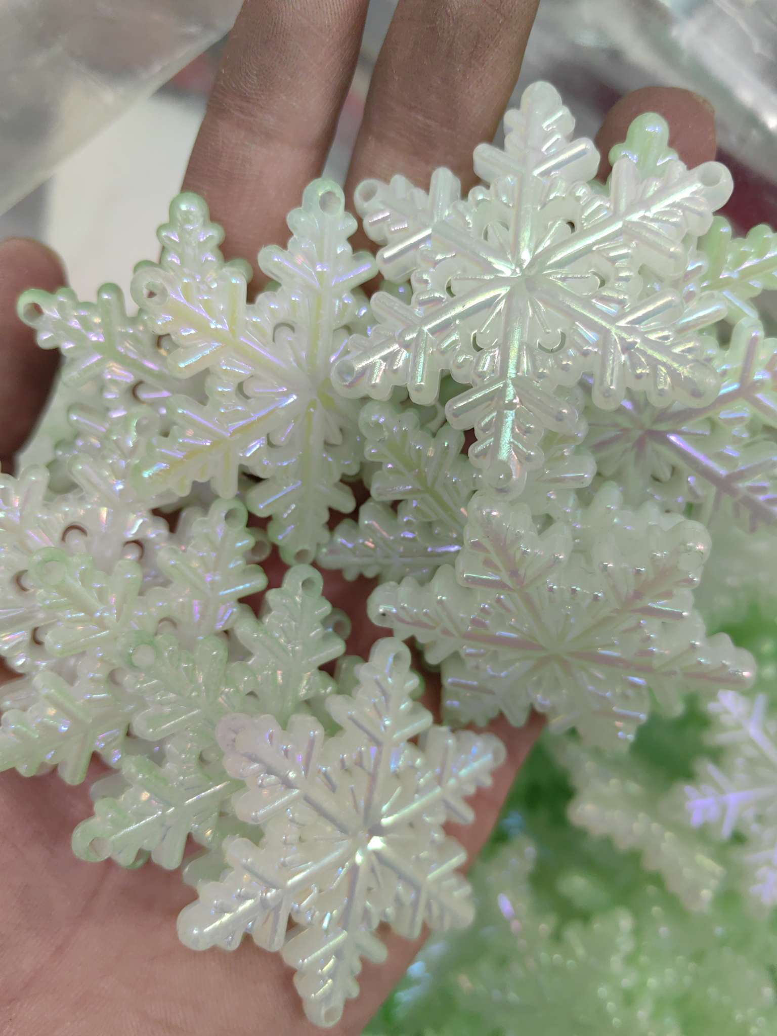 Diy Accessories For Four Hanging Large Snowflakes Item Picture