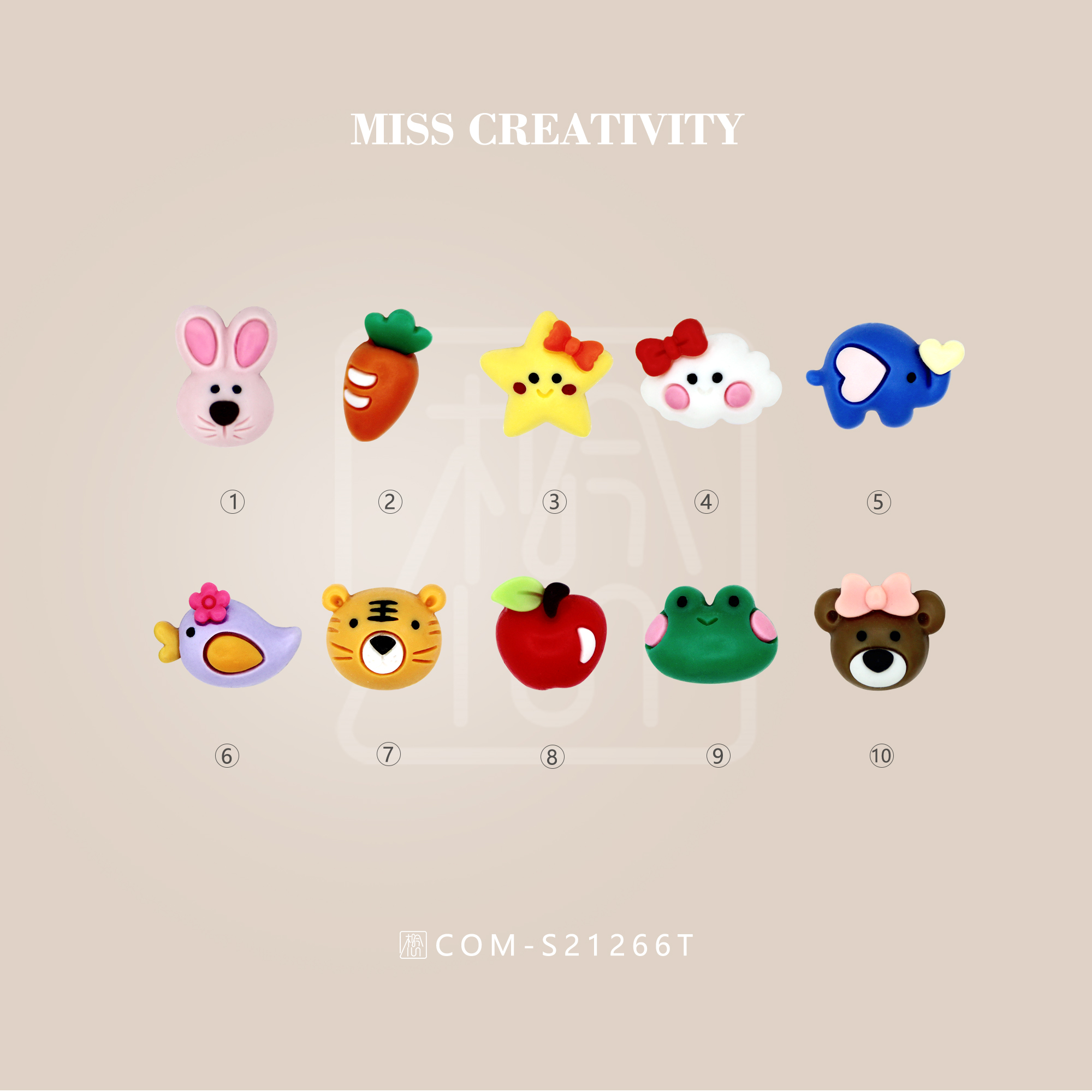 Children's Hair Accessories: Miss Resin Accessories Hair rope clip Hair hoop Hair Comb Accessories 21266