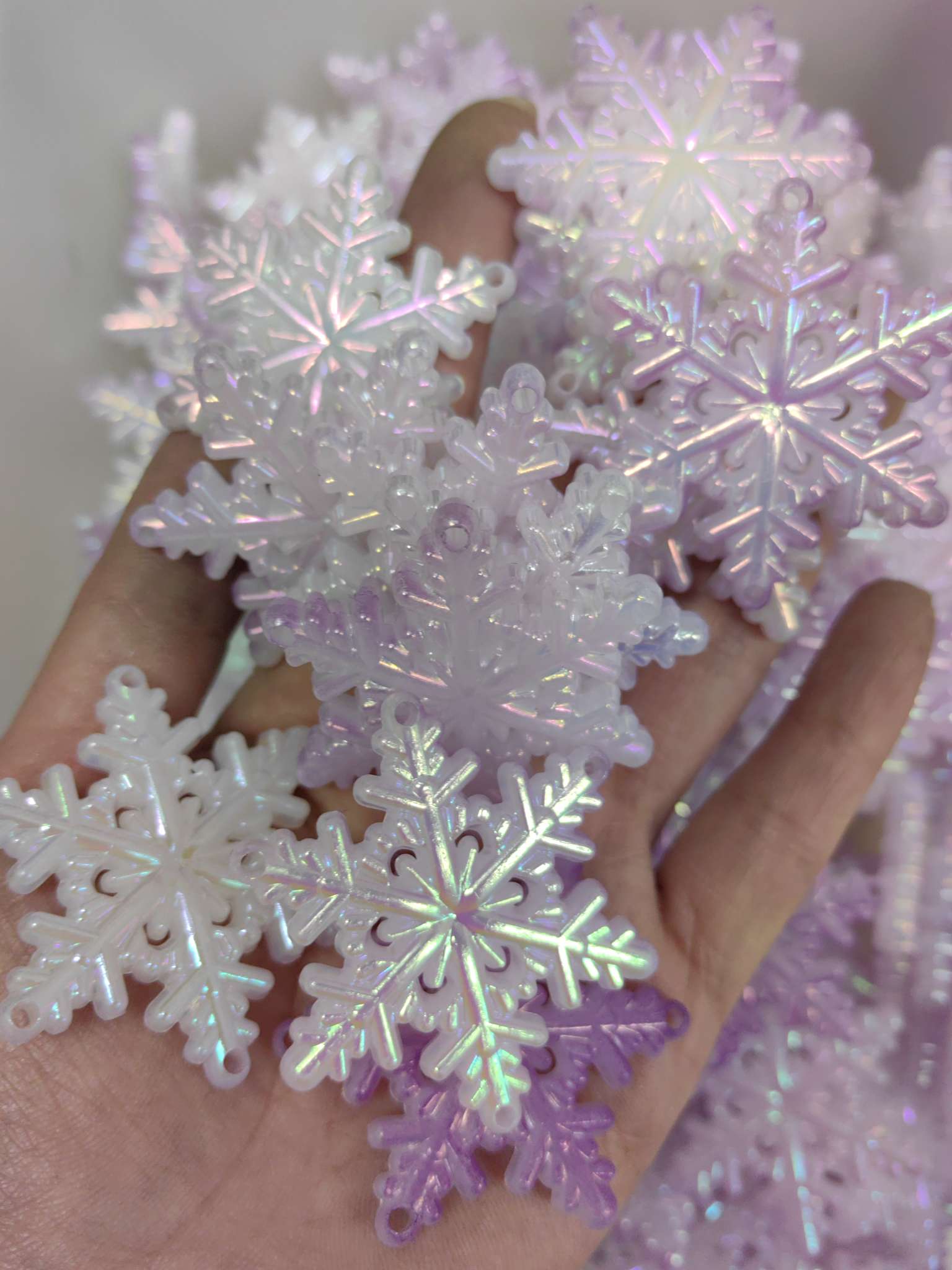 Diy Accessories For Four Hanging Large Snowflakes undefined