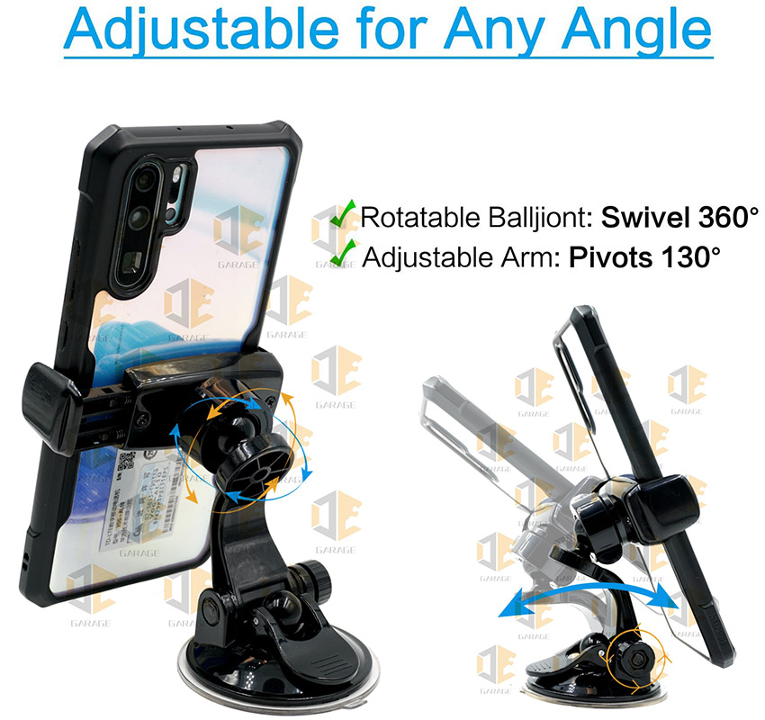 汽车车载中控台手机支架仪表盘手机支架挡风玻璃手机支架，通用手机支架详情5