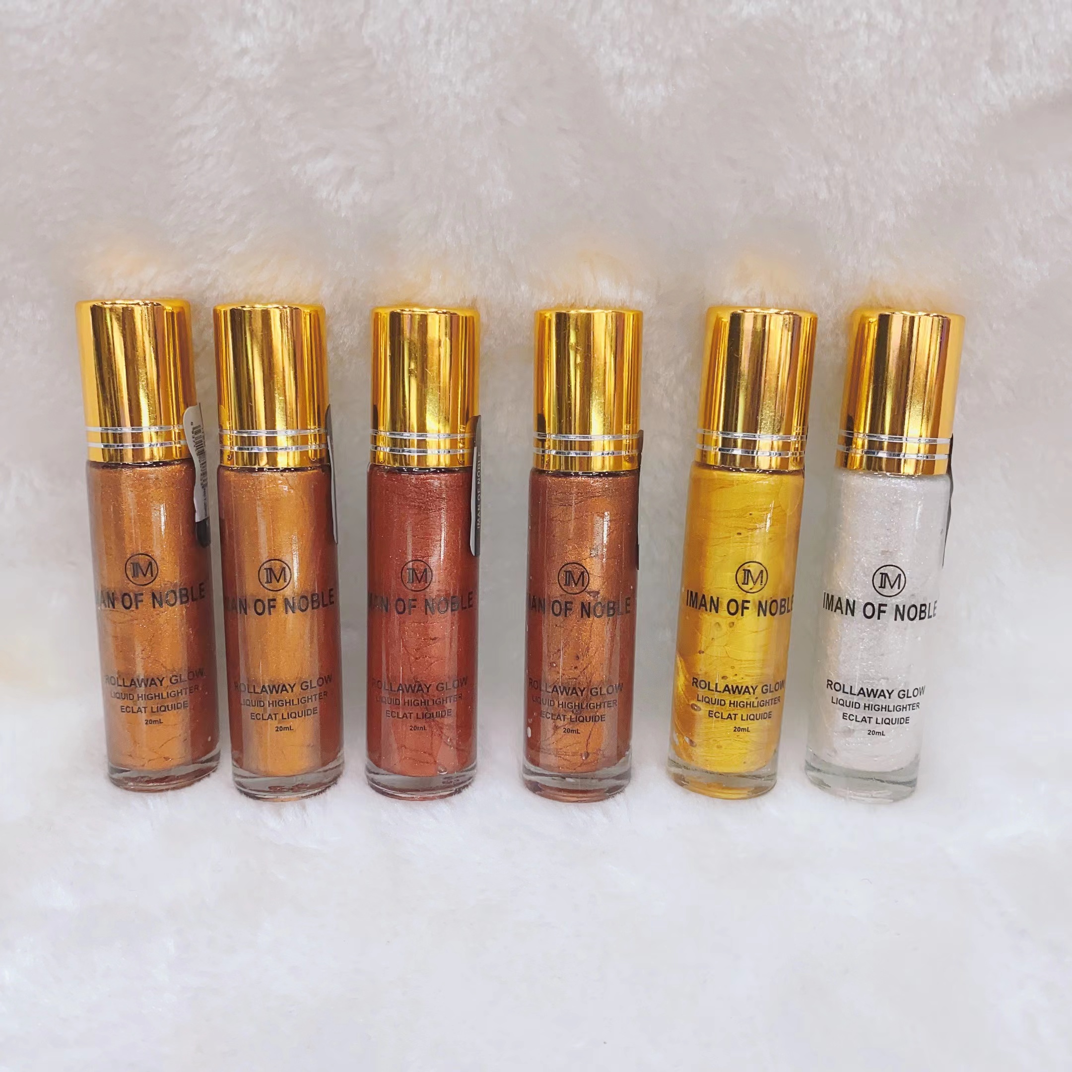 IMAN OF NOBLE 2023 new ball highlighter six-color highlighter Highlighter shade CP Highlighter concealer details Picture