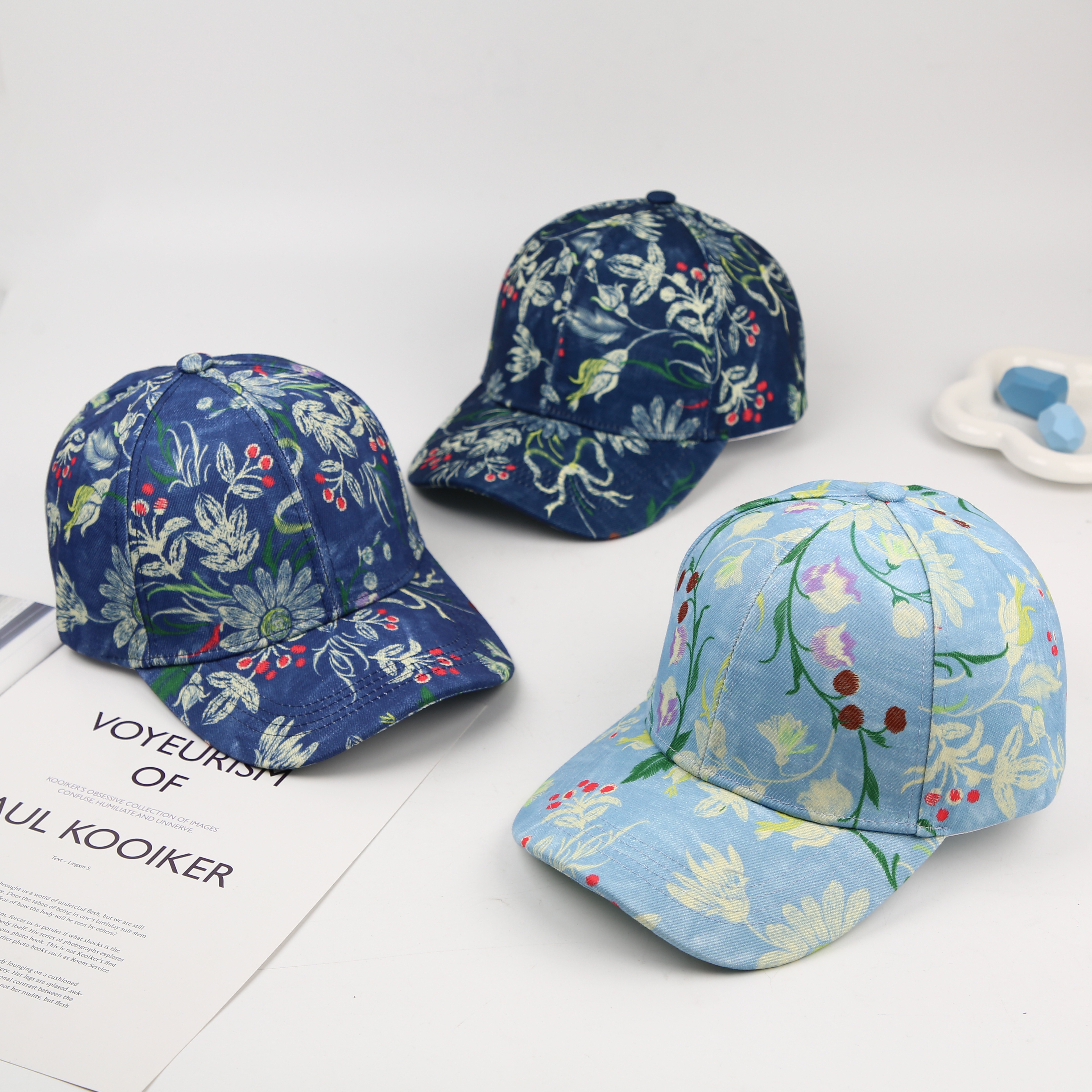New Hats Cowgirl Printed Baseball Cap To Ensure Fashion Vintage Cap Outdoor Casual Everything Stylish Hats Cross Border