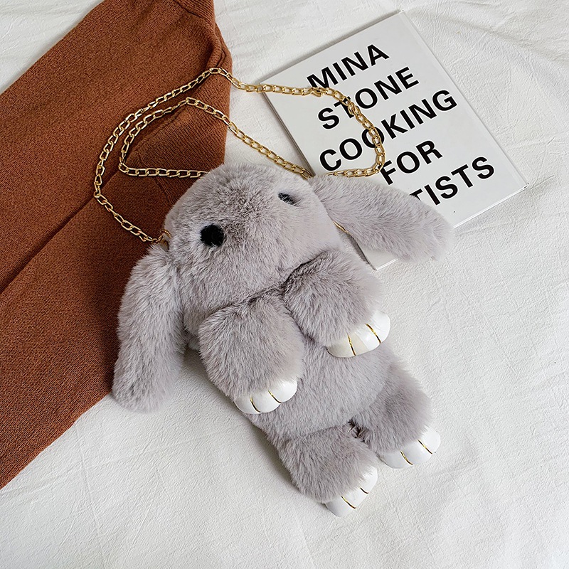 装死兔包包呆萌兔仿獭兔毛皮草包包毛绒兔子包链条兔子包包斜挎装死兔包包呆萌兔仿獭兔毛皮草包包毛绒兔子包链条兔子包包斜挎  详情图15