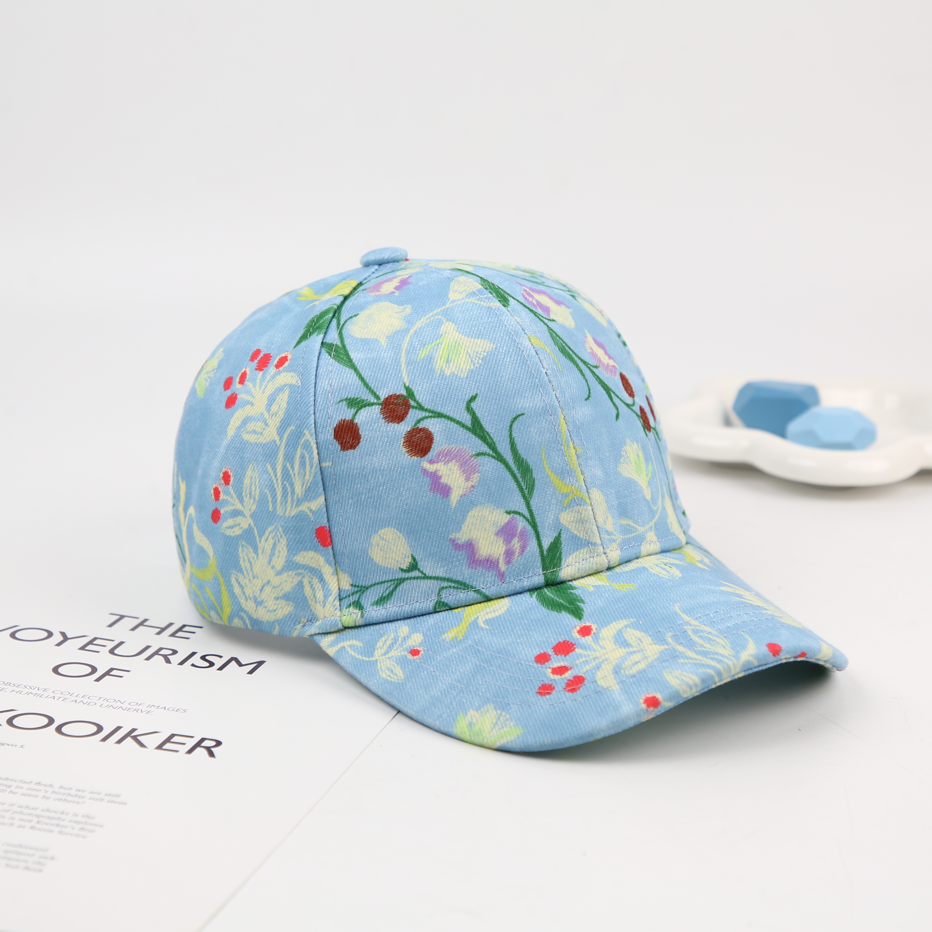 New Hats Cowgirl Printed Baseball Cap To Ensure Fashion Vintage Cap Outdoor Casual Everything Stylish Hats Cross Border details Picture