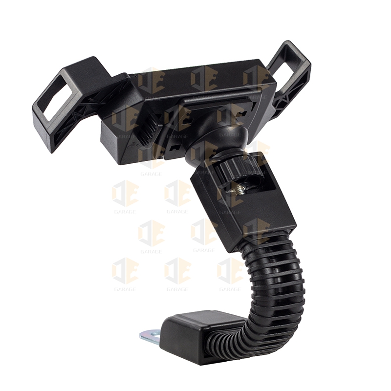 摩特车自行车手机支架白底实物图