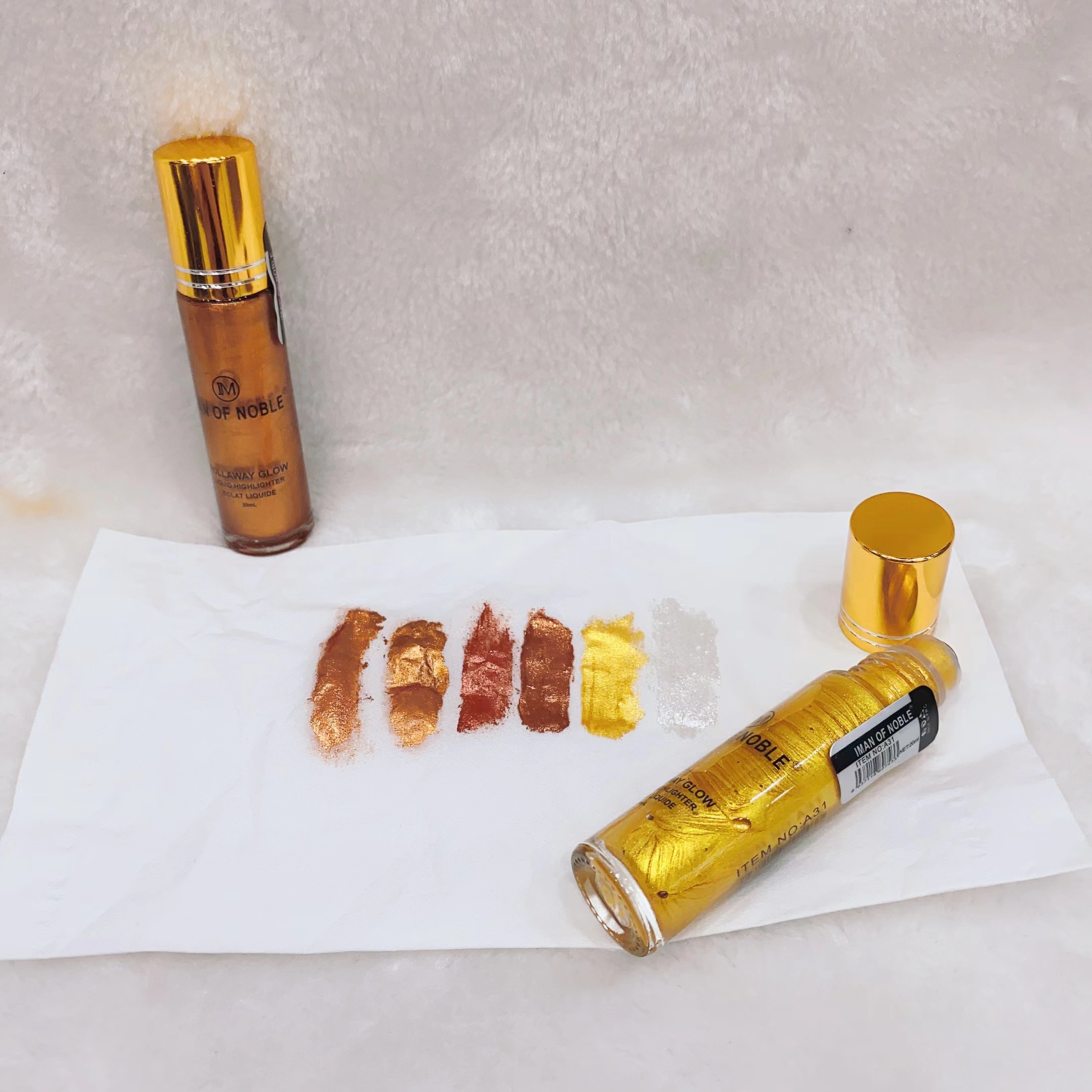 IMAN OF NOBLE 2023 new ball highlighter six-color highlighter Highlighter shade CP Highlighter concealer Specification drawing
