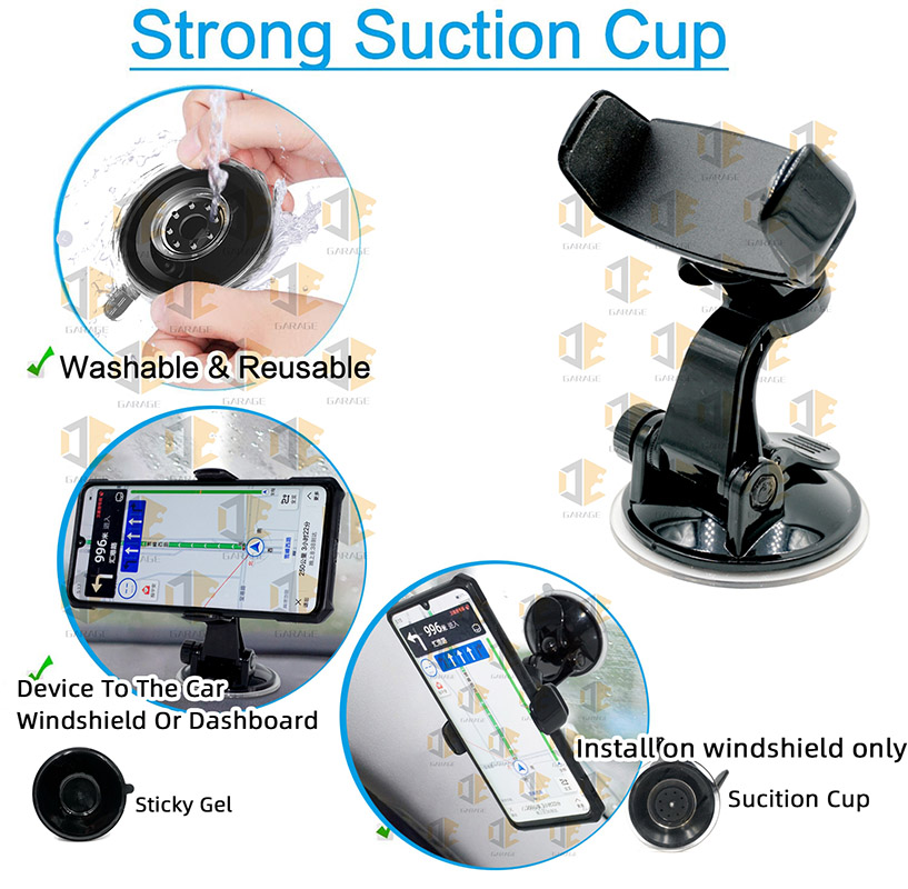 车载手机支架实物图