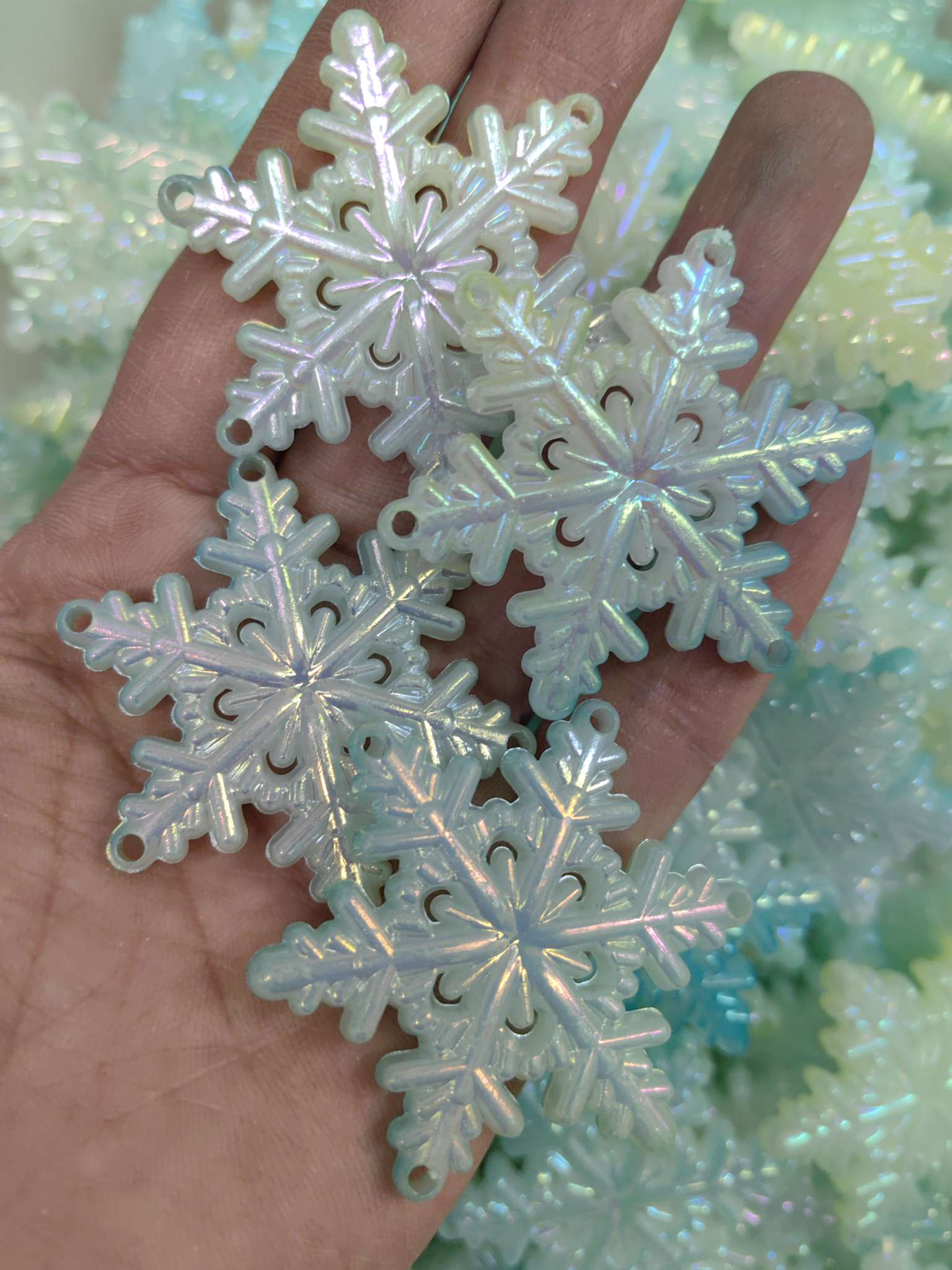 Diy Accessories For Four Hanging Large Snowflakes undefined