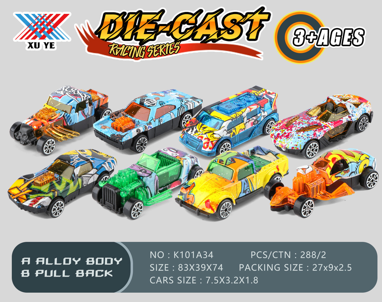 1:72 alloy sliding car toy models, multiple types of rebound cars, essential gifts for boys, hot-selling live-streaming Application Scenario