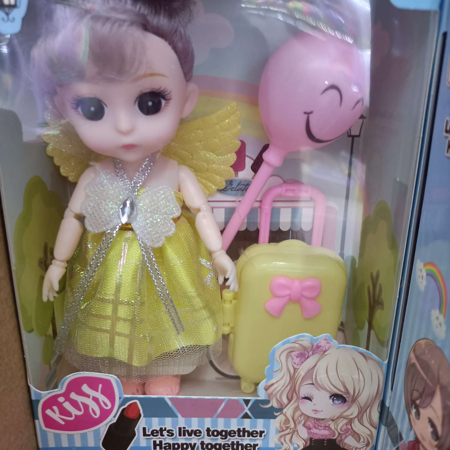 17厘米娃娃换装套装女孩公主过家家玩具洋娃娃生日礼物礼盒