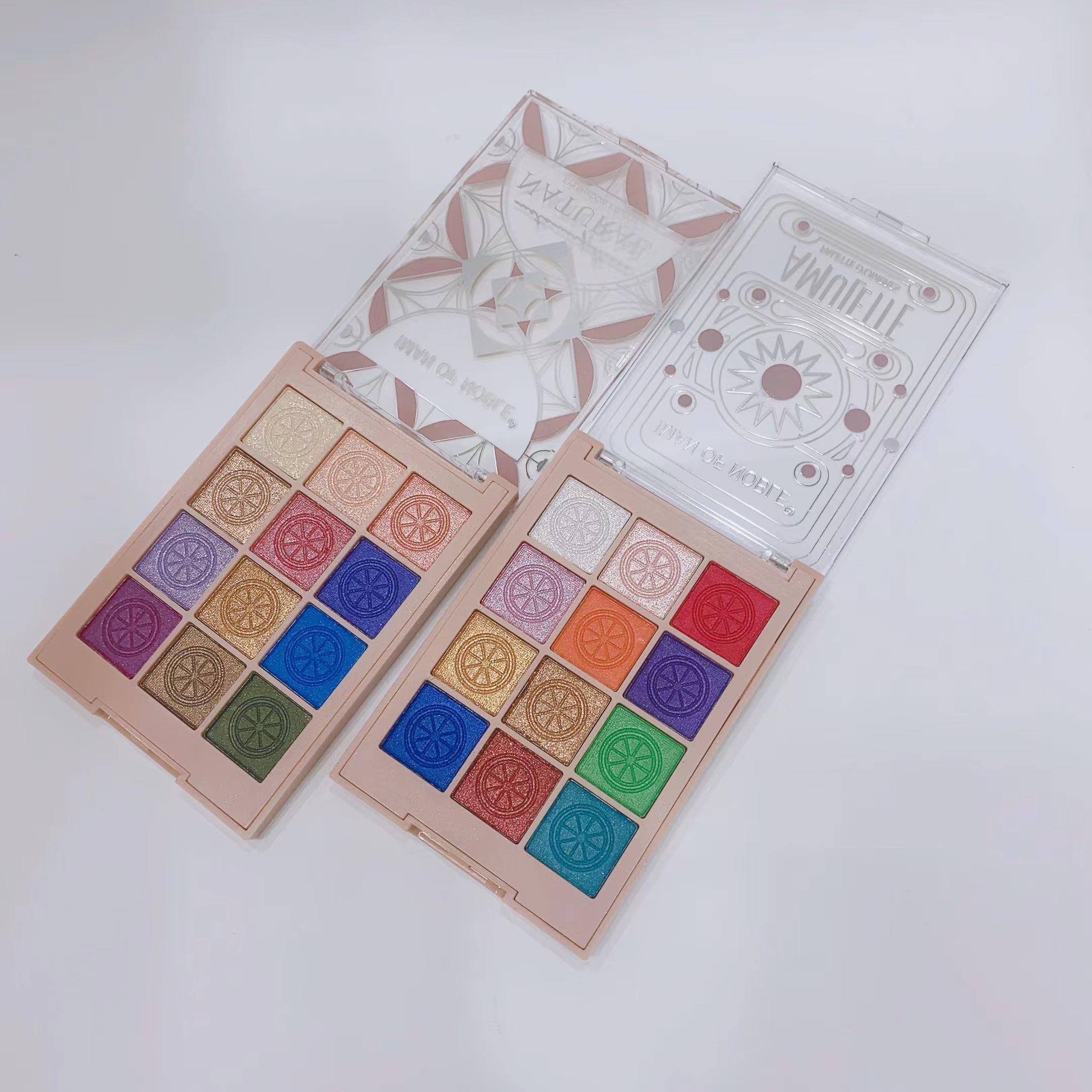 IMAN OFNOBLE新款AB款十二色眼影质地软糯不飞粉夏天眼影玩色彩妆详情3