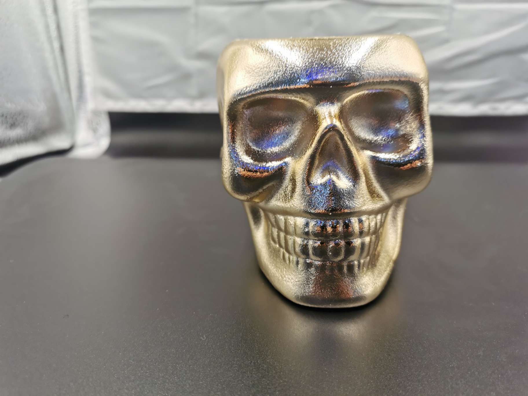 A large ghost head flower arrangement