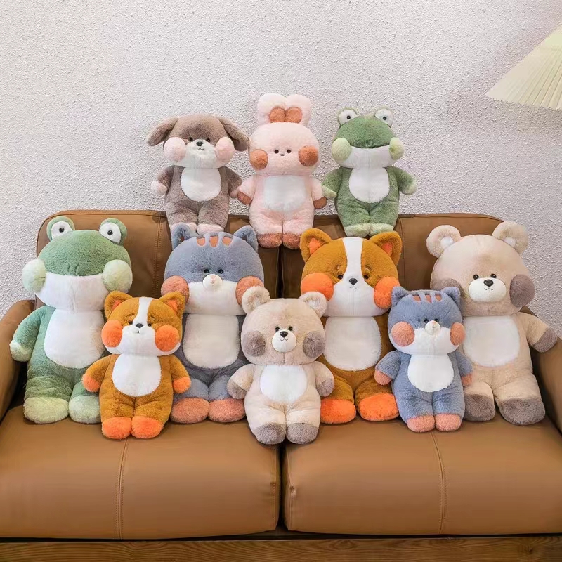 2022 New style bear plush toy, a cute birthday gift for boys and girls' bedrooms, 40m plush toy details Picture