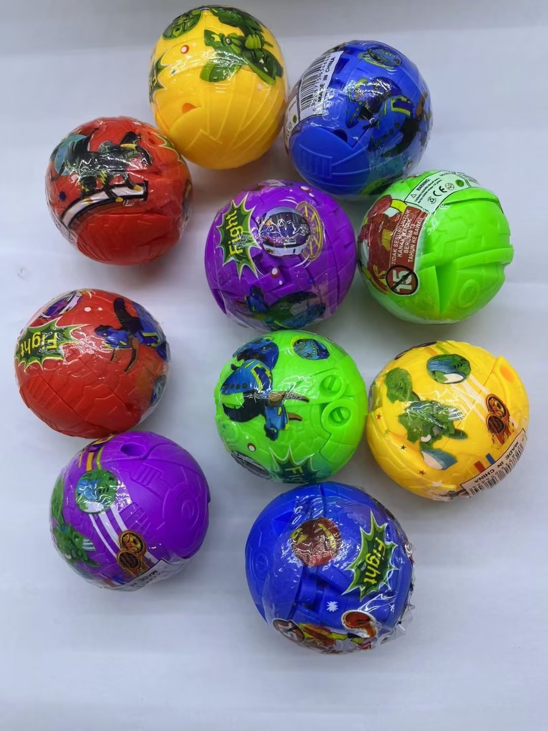 Children's toys, fun gacha toys, cartoon dinosaur transformation toys, kindergarten activity gifts, promotional toys, spherical gacha machine toys