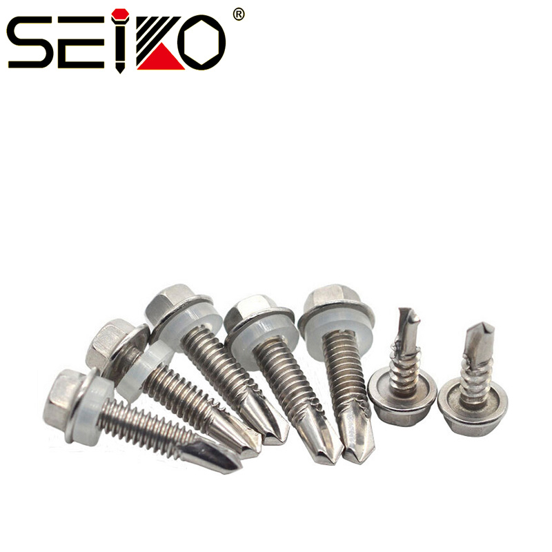 Flange Outer Hexagonal Drilling Screws Hexagonal Drilling Screws Dovetail Wire Outer Hexagonal Cushion Screws Complete Specifications Application Scenario