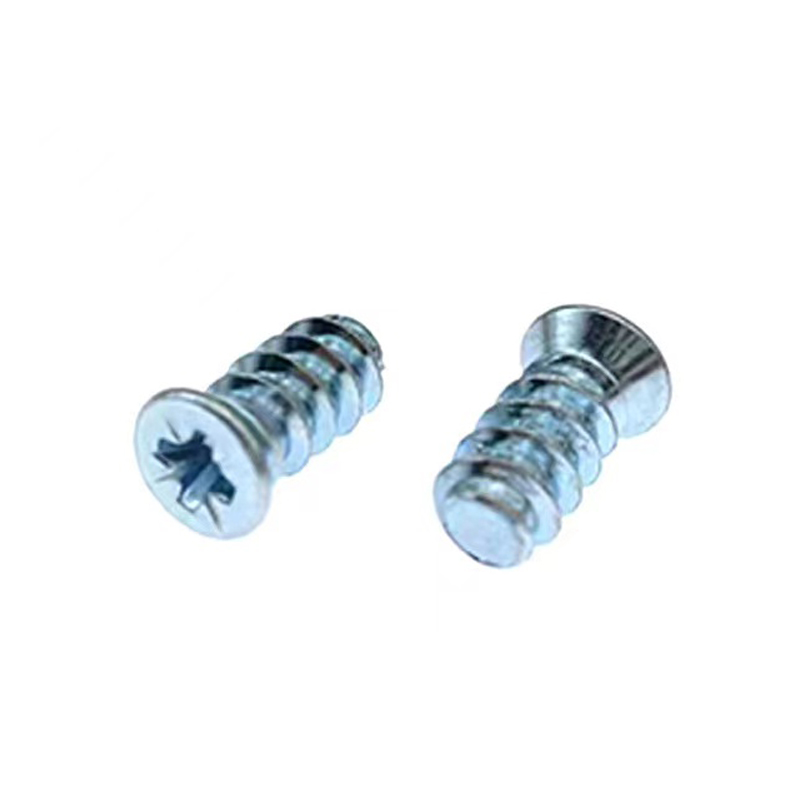 Flat Head Rice Word Wood Tooth Self-Tapping Screws Countersunk Head Rice Word Self-Tapping Furniture Screws Galvanized Specifications Are Complete Item Picture