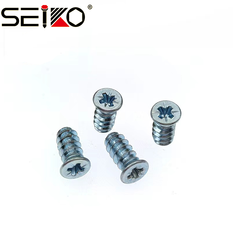 Flat Head Rice Word Wood Tooth Self-Tapping Screws Countersunk Head Rice Word Self-Tapping Furniture Screws Galvanized Specifications Are Complete details Picture