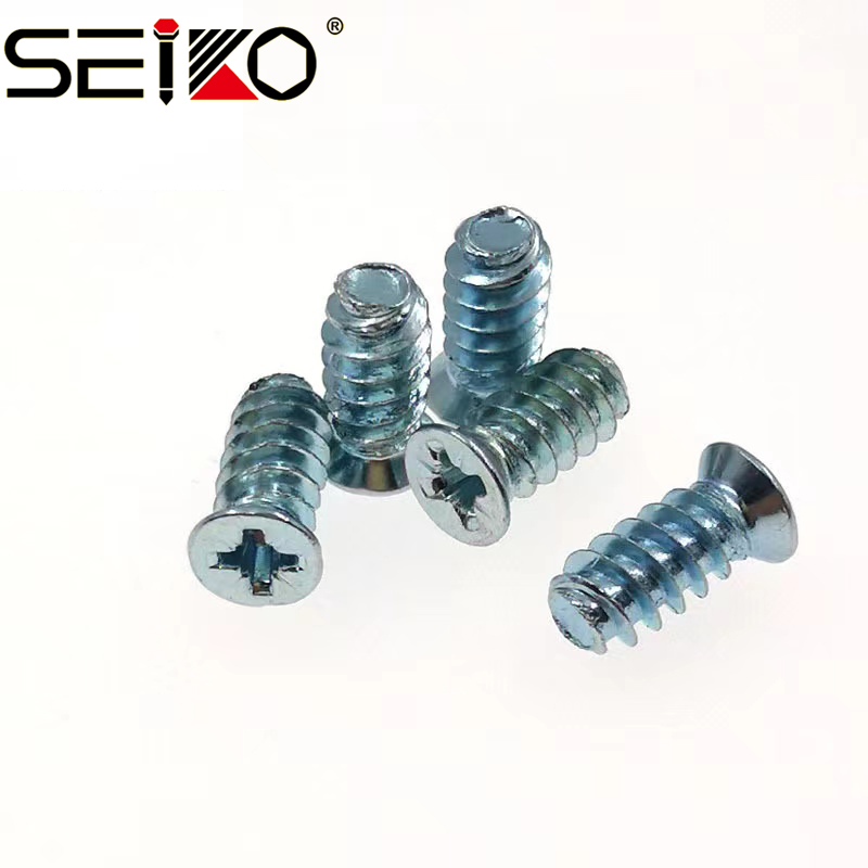 Flat Head Rice Word Wood Tooth Self-Tapping Screws Countersunk Head Rice Word Self-Tapping Furniture Screws Galvanized Specifications Are Complete Application Scenario