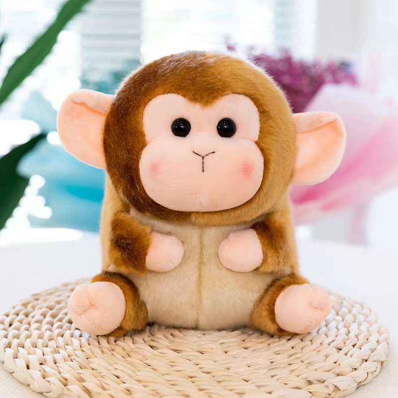 8-inch round animal series export claw machine dolls Specification image