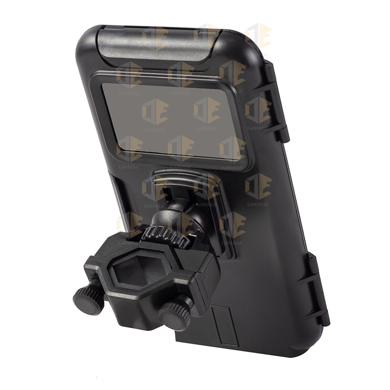 摩特车自行车手机支架白底实物图