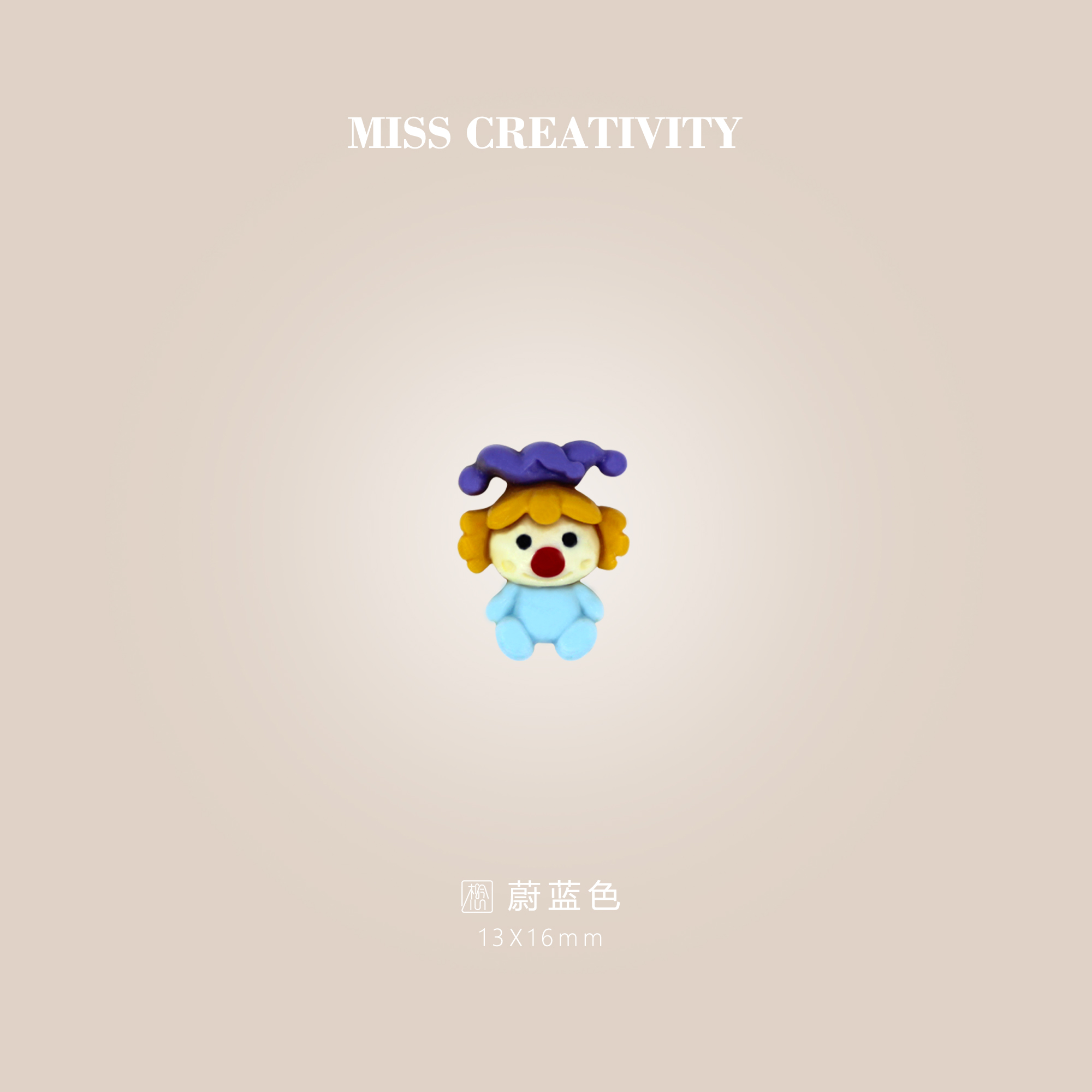 Miss resin accessories Children's jewelry pen accessories Toy doll accessories manufacturers wholesale 21323 Specification drawing
