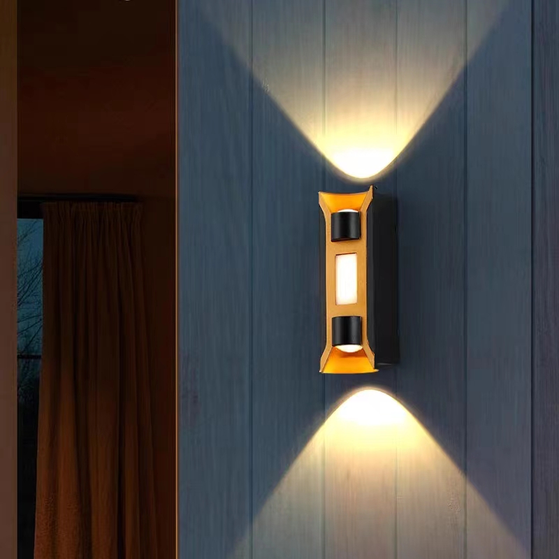 安全耐用铝材防水压铸可调LED简约节能通用内外花技术智能照亮家园节能调光时尚LED灯具图