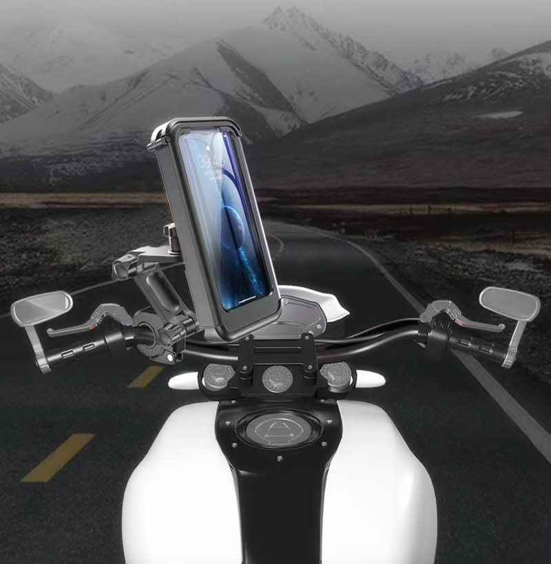 可触屏带防水功能导航摩特车自行车外卖必备骑行导航手机支架3