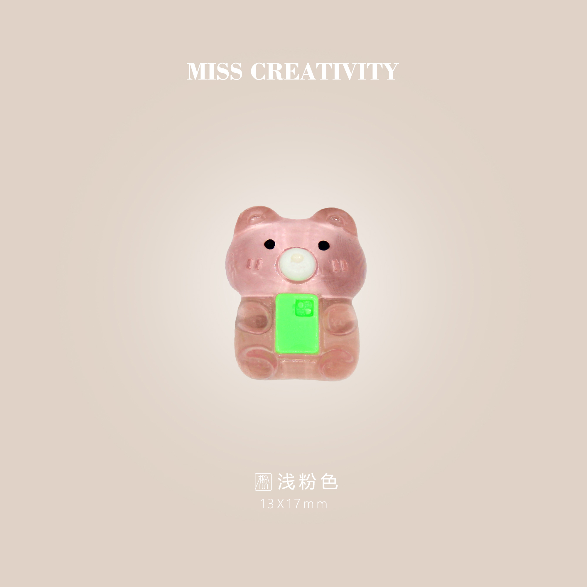 Resin accessories pen jewelry pencil box accessories manufacturers direct GAE714 Application Scenario