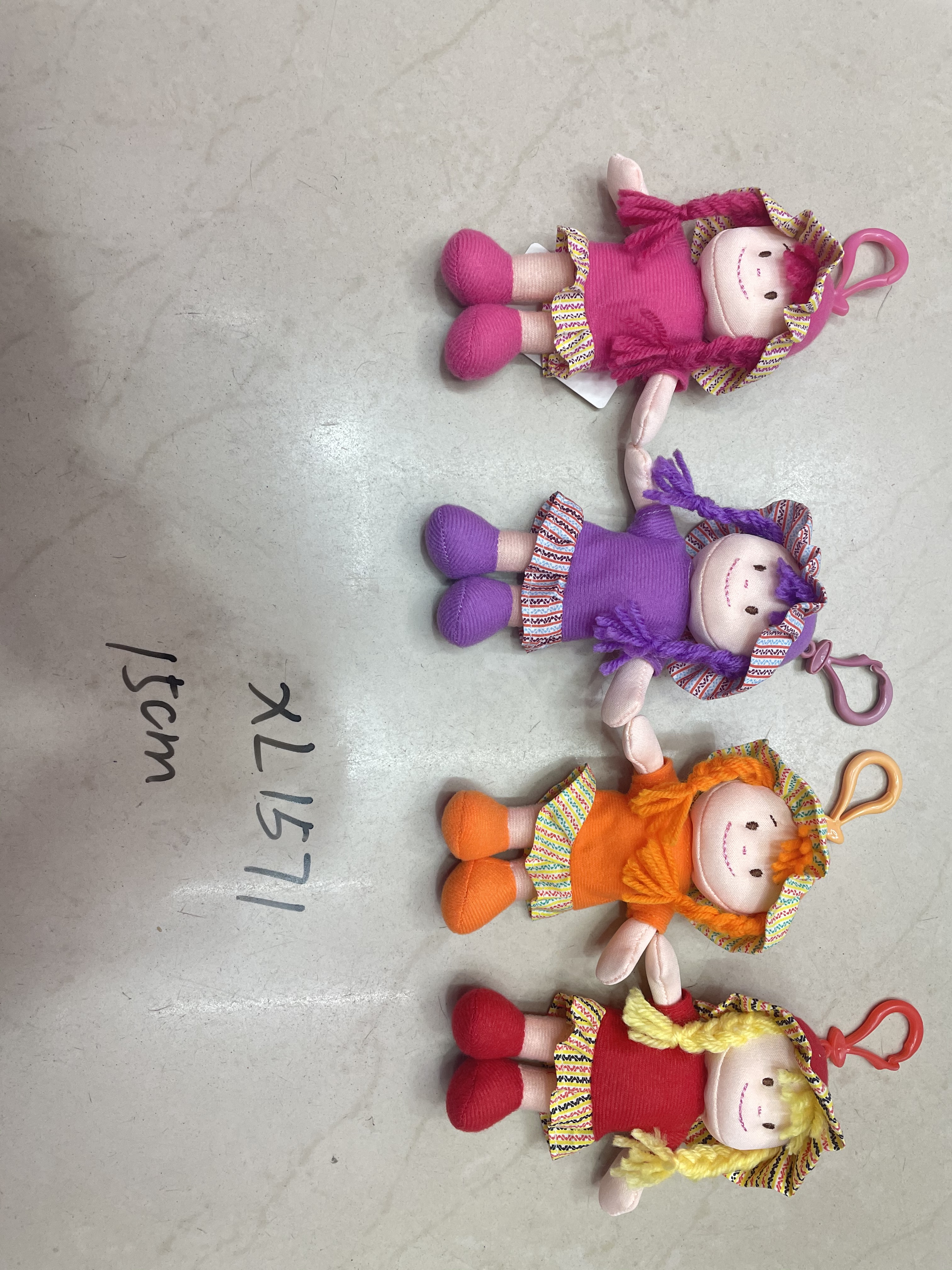 Keychain pendant doll 20cm, super exquisite Item Picture