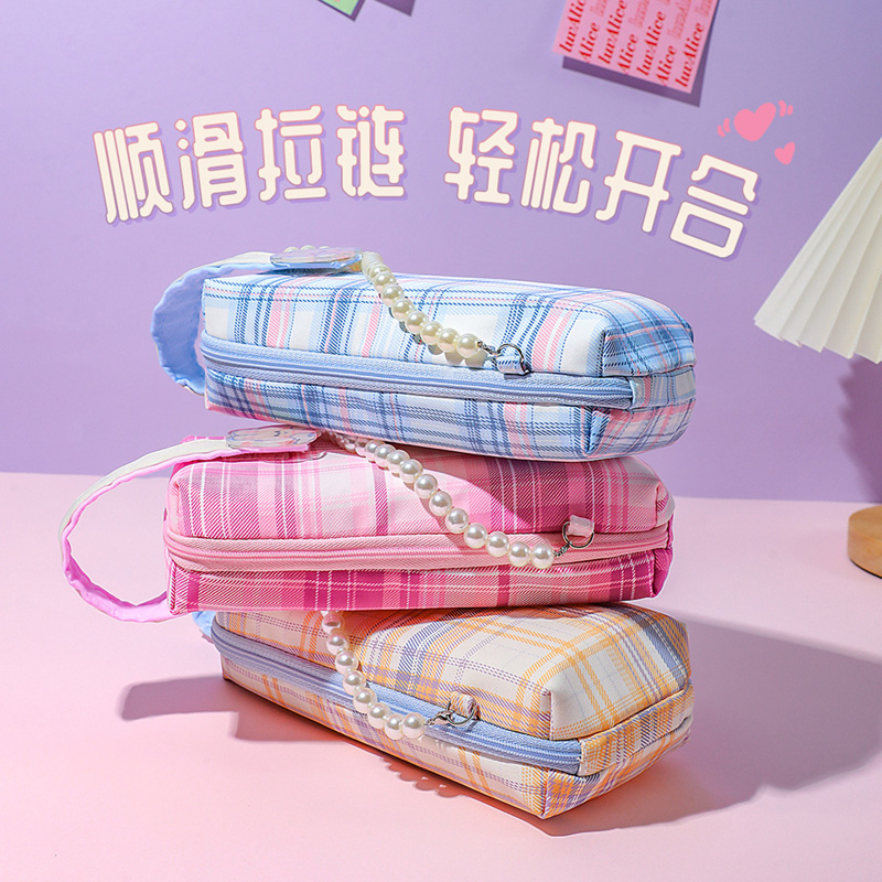 笔袋/学生毛笔袋/三丽鸥笔袋/笔袋初中/工具盒eva细节图