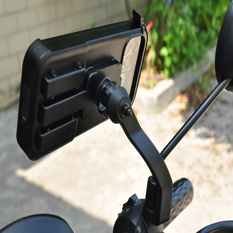 可触屏带防水功能导航摩特车自行车外卖必备骑行导航手机支架6后视镜防水手机支架详情3