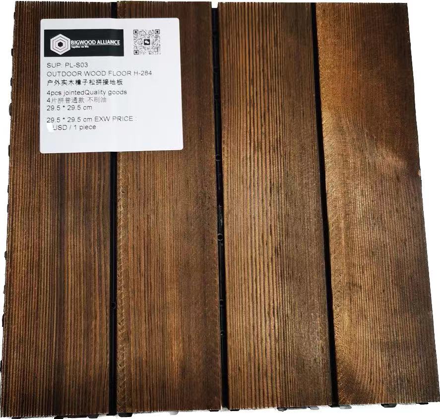Outdoor Balcony Plastic Wood Wood Waterproof Non-Toxic Floor Item Picture