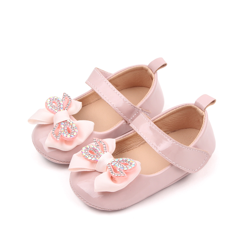 baby shoes girl 6 to 12 months baby girl party shoes PU Mary Jane girl shoes Specification drawing