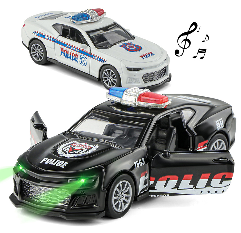 1:32 alloy toy, a must-have gift for boys, a collectible car and police car model Specification image