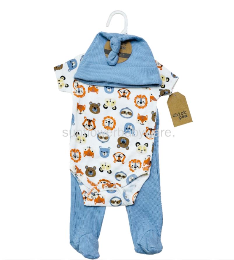 宝宝哈衣爬服青蛙装连体衣新生儿衣服短袖内衣头带套装连脚裤详情1