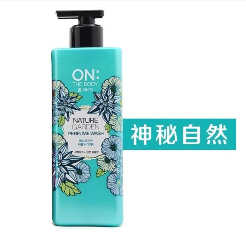 安宝笛韩国LG香水沐浴露安宝笛ON持久留香快乐微风香体泡沫 黑头红 500ml蜜甜之恋温柔自然清香型详情图3
