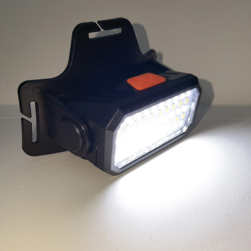 Lámpara principal 5225 (USB) lámpara principal recargable USB de plástico lámpara principal de ciclismo lámpara de camping al aire libre lámpara de mina lámpara principal de mantenimiento lámpara de camping luz de pesca Item Picture