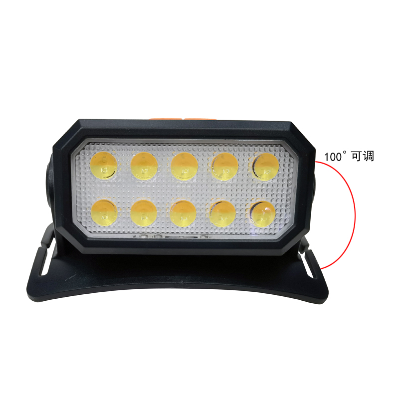 Lámpara principal 5110 (USB) lámpara principal recargable USB de plástico lámpara principal de ciclismo lámpara de camping al aire libre lámpara de mina lámpara principal de mantenimiento lámpara de camping luz de pesca Specification image