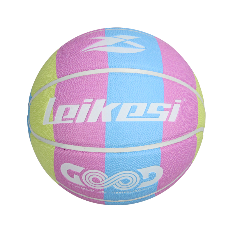 Leikesi PU Leather Basketball Ball Size 7 Official Ballon Basketball Colorful Indoor Training Youth Size Basketball